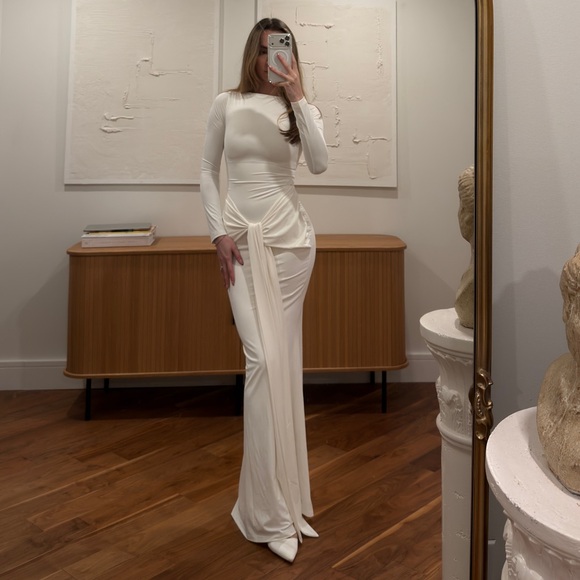 OASIS KNOT MAXI DRESS - Picture 7 of 7